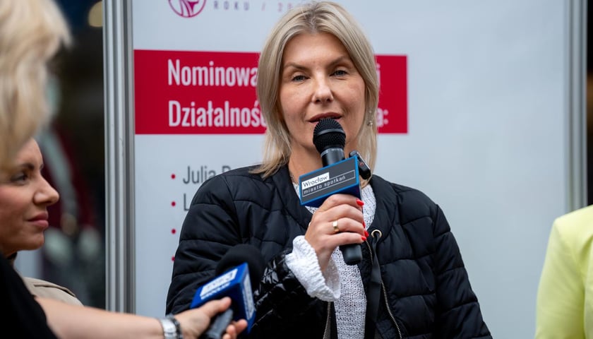 <p>Wiceprezydent Wrocławia Renata Granowska</p>