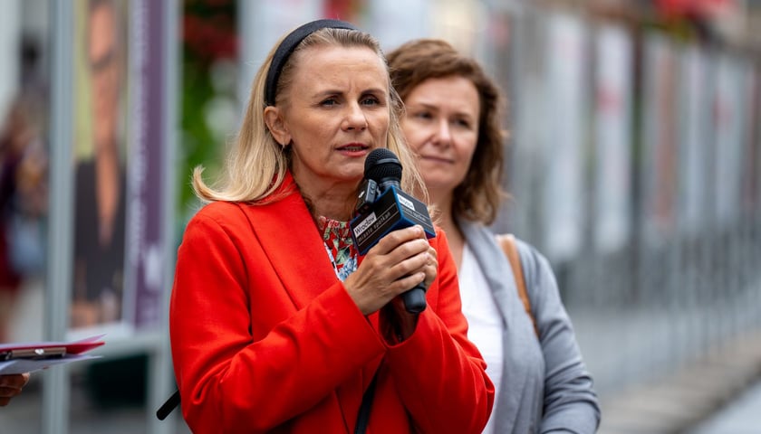 <p>Joanna Nyczak, przewodnicząca Wrocławskiej Rady Kobiet.</p>
<p>&nbsp;</p>