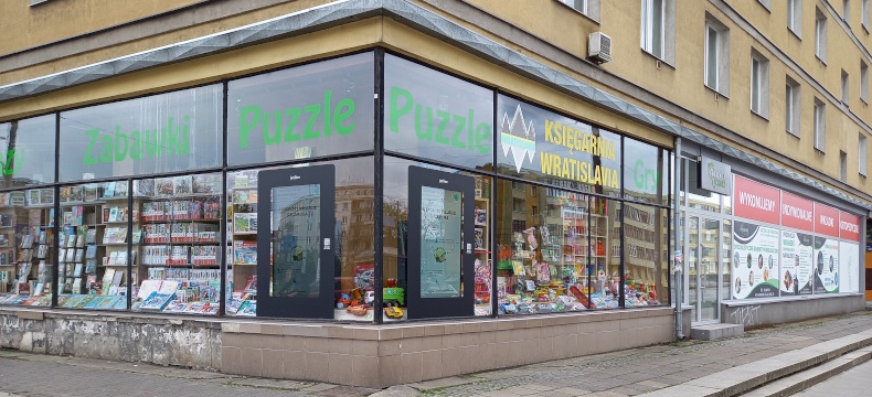 księgarnia Wratislavia przy placu Legionów we Wrocławiu