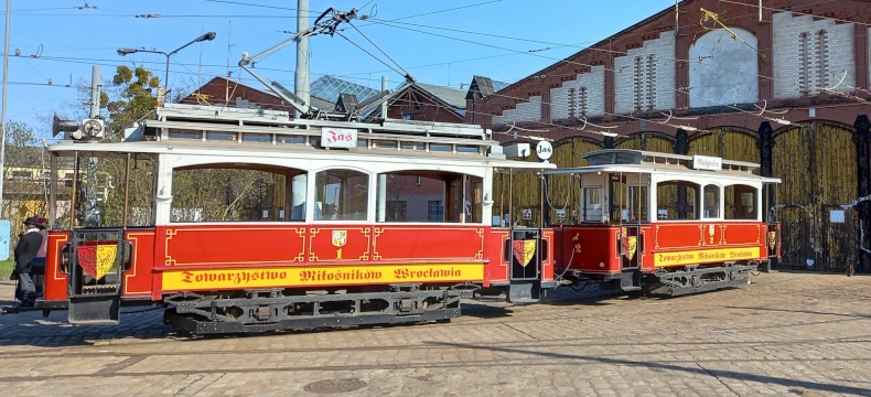 zabytkowe tramwaje "Jaś" i "Małgosia"