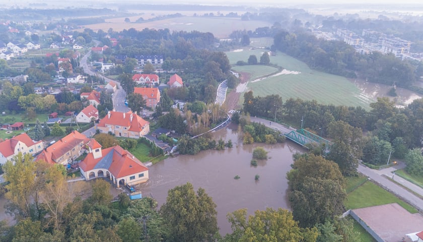 Marszowice z góry, poranek 18 września 2024