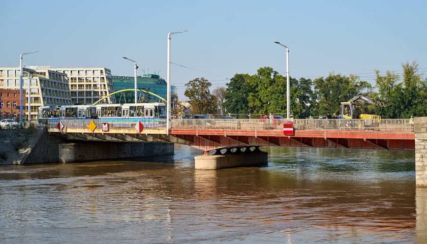 Cтан річок Вроцлавa на 18 вересня