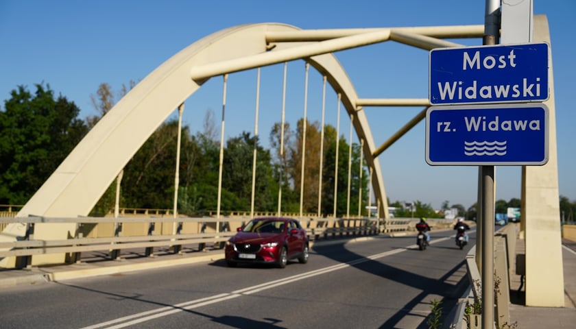 Most na rzece Widawie we Wrocławiu