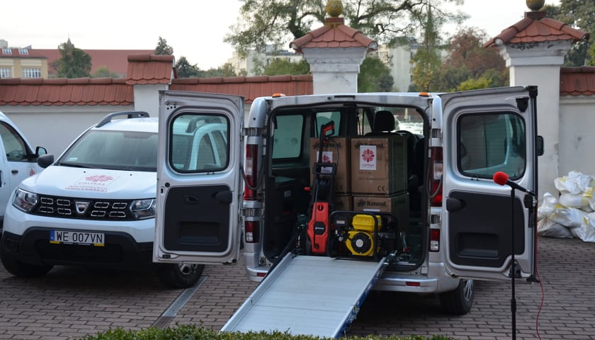 Bus z pomocą dla Lewina Brzeskiego, Wrocław 24.09.2024