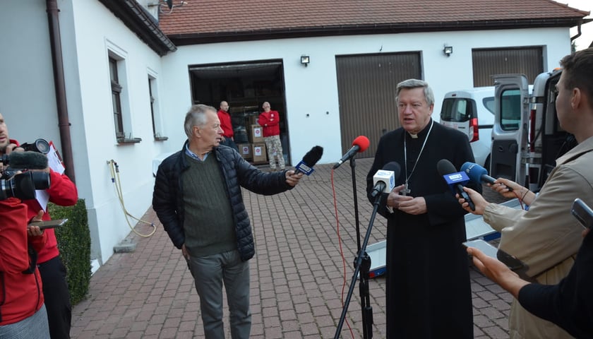 Arcybiskup metropolita wrocławski J&oacute;zef Kupny, Wrocław 24.09.2024