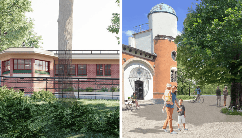 Budynek na wzgórzu. Tak będzie wyglądać ta część Bastionu Sakwowego po zakończeniu drugiego etapu rewitalizacji - wizualizacje