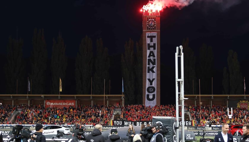 <p>Pożegnanie Taia Woffindena na Olimpijskim.&nbsp;</p>