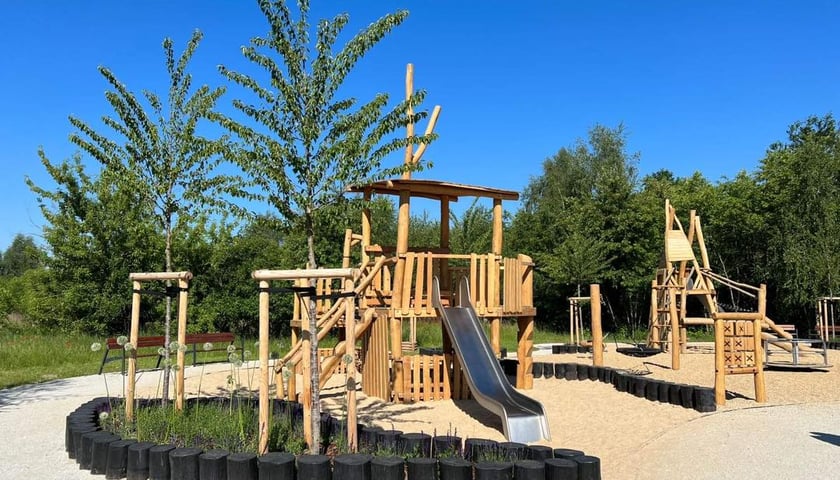 Park kieszonkowy przy ulicy Melioranckiej na Widawie