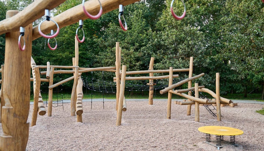 Nowy plac zabaw w parku Maślickim, projekt nr 80, WBO 2021.