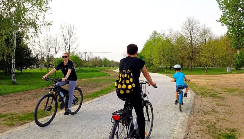 Trasa pieszo-rowerowa przy ulicy Koziej na Maślicach, projekt nr 328 z WBO 2020.