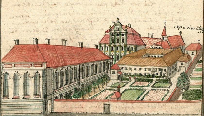 Königliche Palatium – Pałac Królewski we Wrocławiu i klasztor Kapucynów. Lata 1755–1760