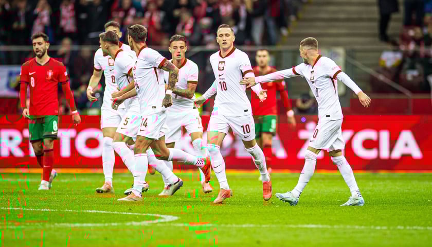 Jedyną bramkę dla Polski w meczu z Portugalią zdobył Piotr Zieliński