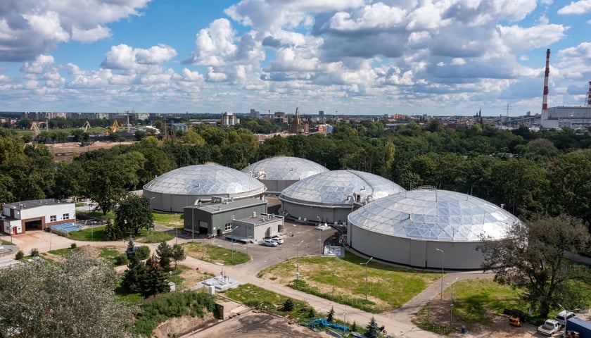 Zbiorniki retencyjne na terenie Portu Południe we Wrocławiu