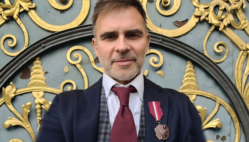 Dr hab. Tomasz Broda, artysta-grafik, wykładowca ASP we Wrocławiu