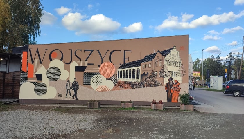 <p>Mural na Wojszycach</p>