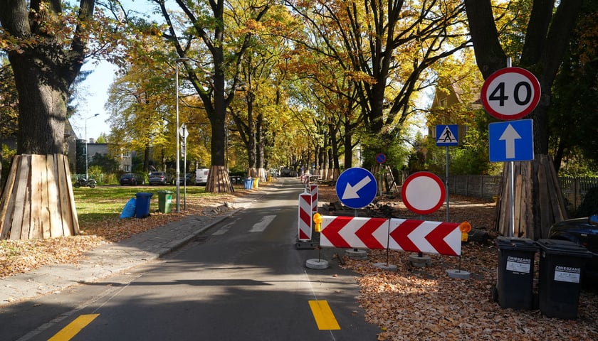 Remont Olszewskiego dobiega końca. Od niedzieli (27 października) jeździmy po nowym asfalcie w dwóch kierunkach