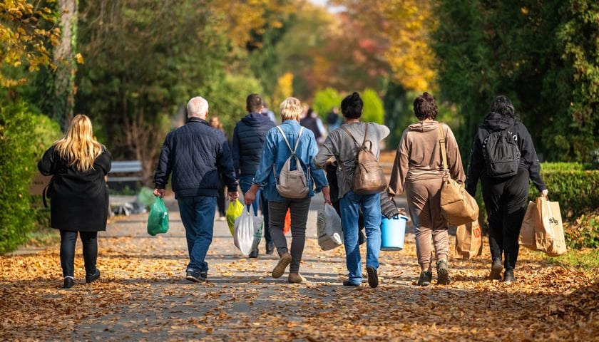 Przygotowania do Wszystkich Świętych na cmentarzu Osobowickim - 27.10.2024