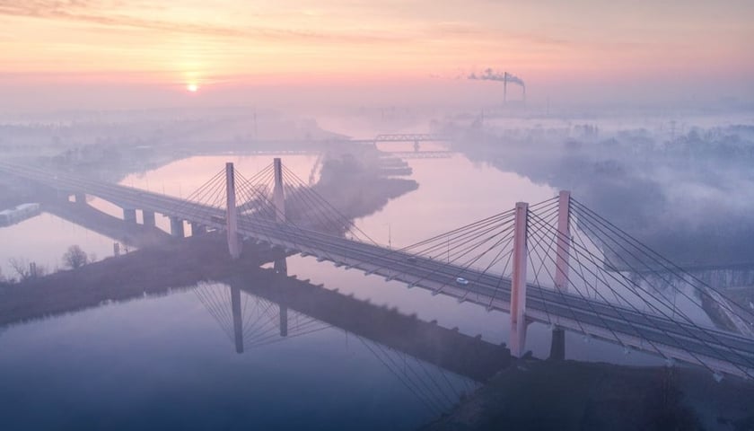 Most Milenijny we Wrocławiu