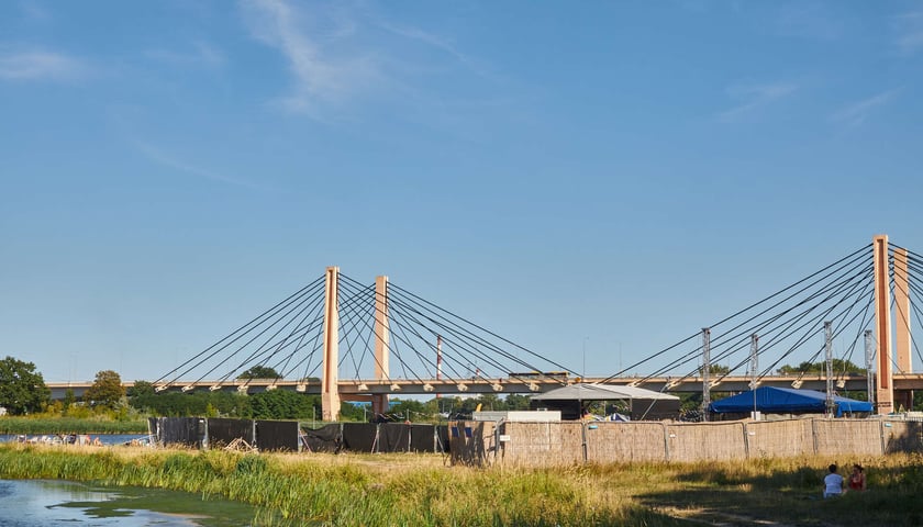 Most Milenijny we Wrocławiu