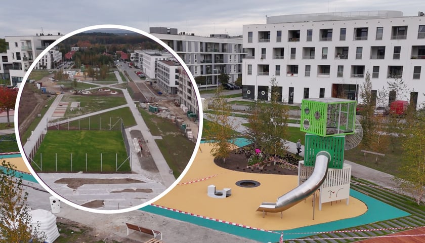 Skwer Scharouna nabiera kształtów. Finał inwestycji coraz bliżej
