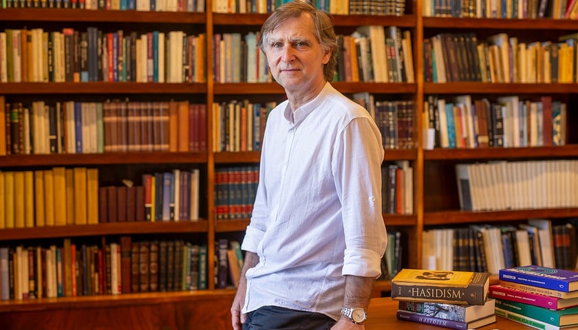 Prof. Marcin Wodziński, szef Katedry Judaistyki Uniwersytetu Wrocławskiego, laureat Nagrody Fundacji na Rzecz Nauki Polskiej za rok 2024