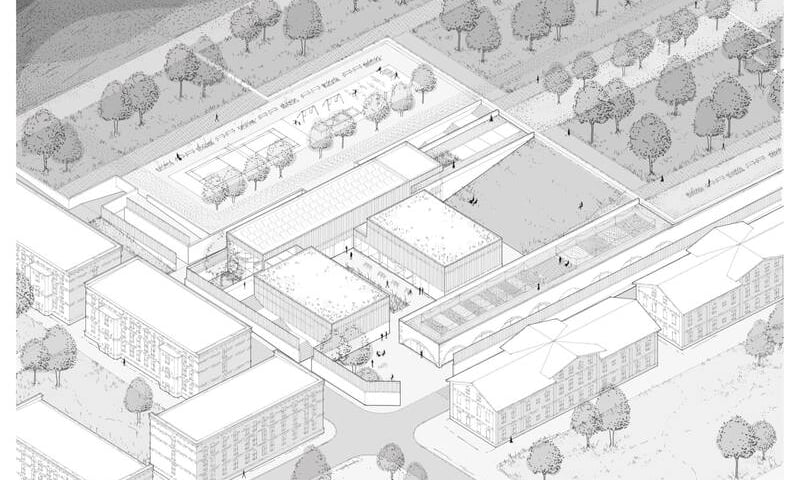 Projekt Dom Społeczności Śląskiej. Adaptacja teren&oacute;w poprzemysłowych w Bytomiu