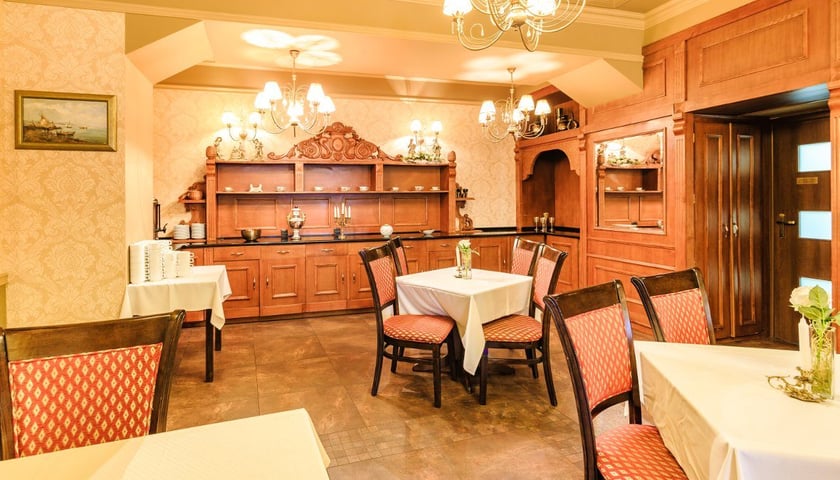 Wnętrze Hotelu Europejskiego we Wrocławiu.