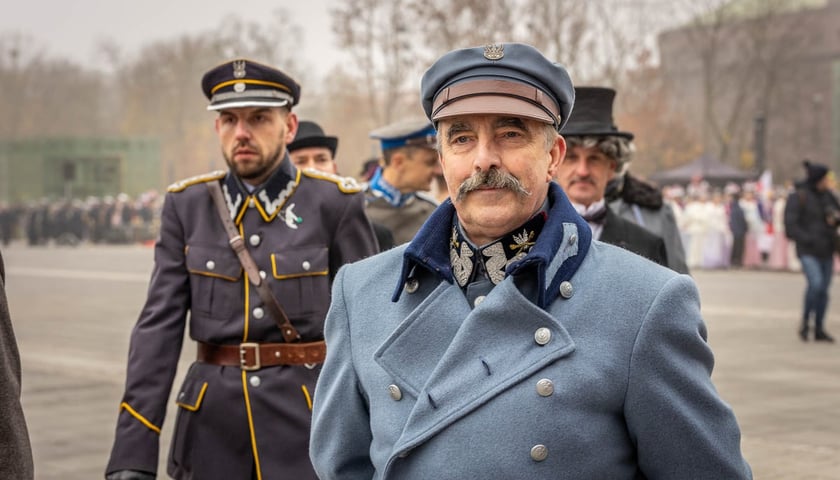 Marszałek Józef Piłsudski na Radosnej Paradzie Niepodległości. Wrocław, 11.11.2024