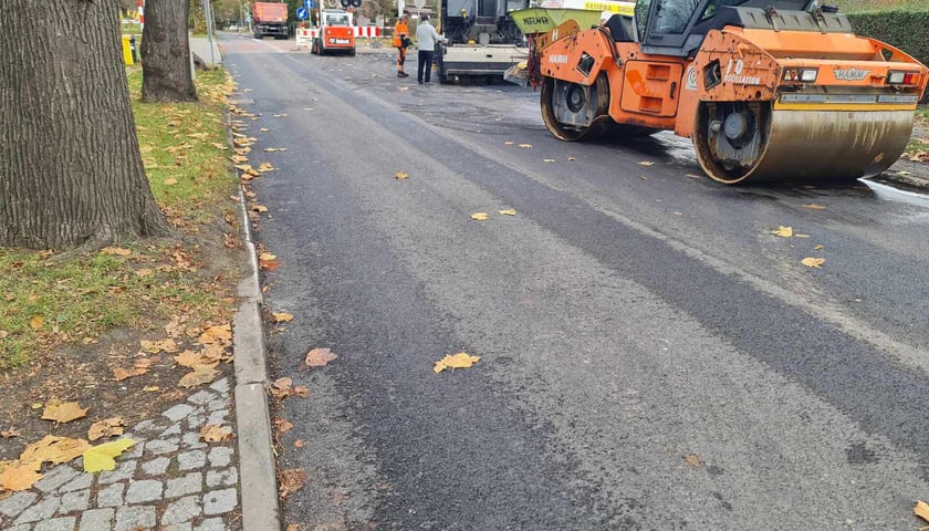 ulica Ołtaszyńska po remoncie