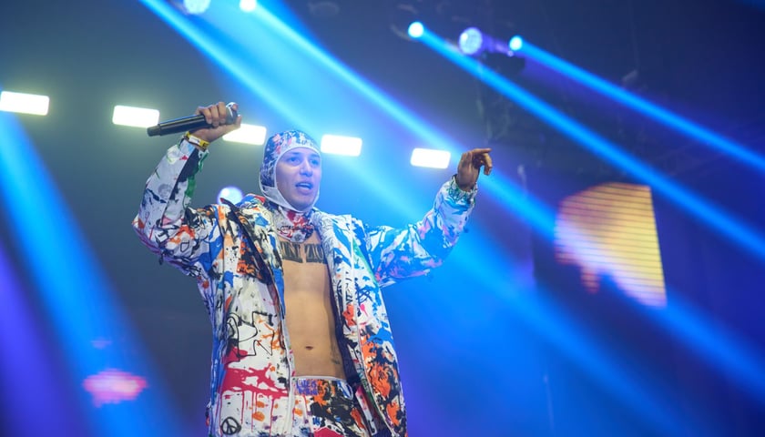 Wrocław Hip Hop Festival 2023, koncert Żabsona. zdjęcie ilustracyjne