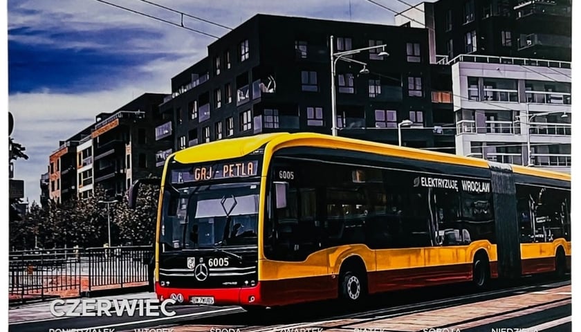 Kalendarz MPK Wrocław na 2025 rok