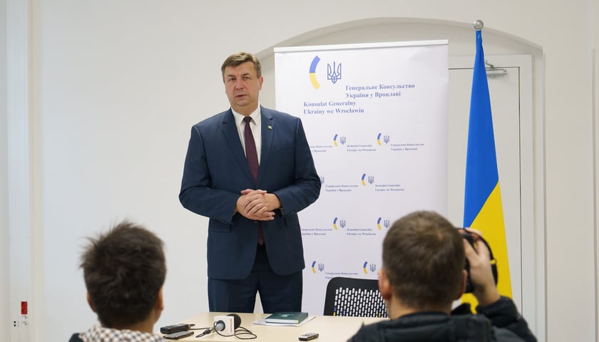 Konsul generalny Ukrainy we Wrocławiu - Jurij Tokar