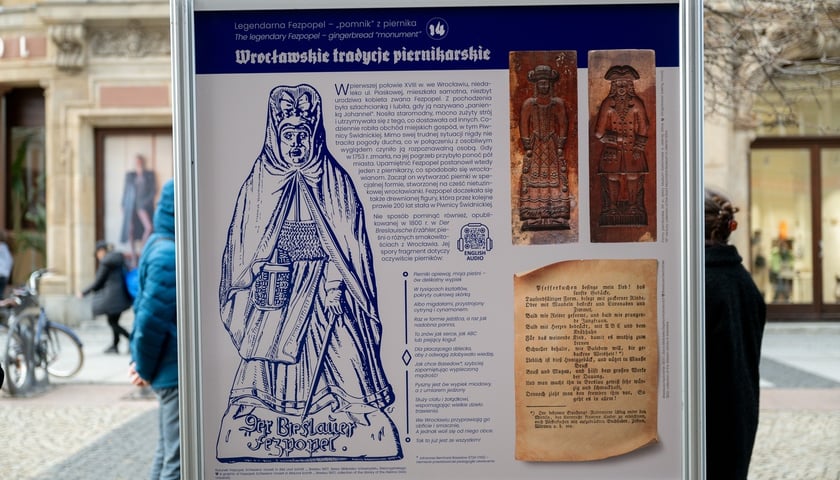 <p>Wystawa poświęcona wrocławskim tradycjom piernikarskim na Świdnickiej</p>