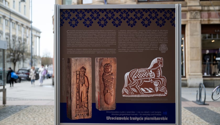 Wystawa poświęcona wrocławskim tradycjom piernikarskim na Świdnickiej