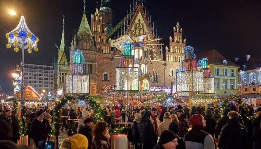 Jarmark Bożonarodzeniowy we Wrocławiu.