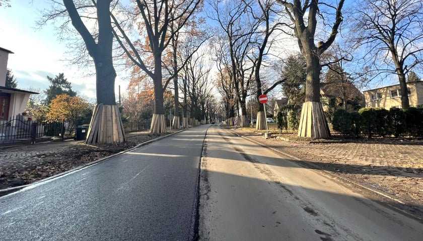 Ekipa remontowa zrobiła już południową część jezdni na Olszewskiego. Do końca roku ma być gotowa już cała jezdnia