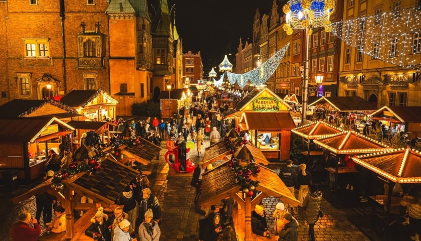 Jarmark Bożonarodzeniowy na wrocławskim Rynku 