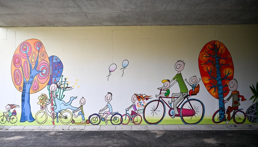 Nowy mural na Alei Wielkiej Wyspy
