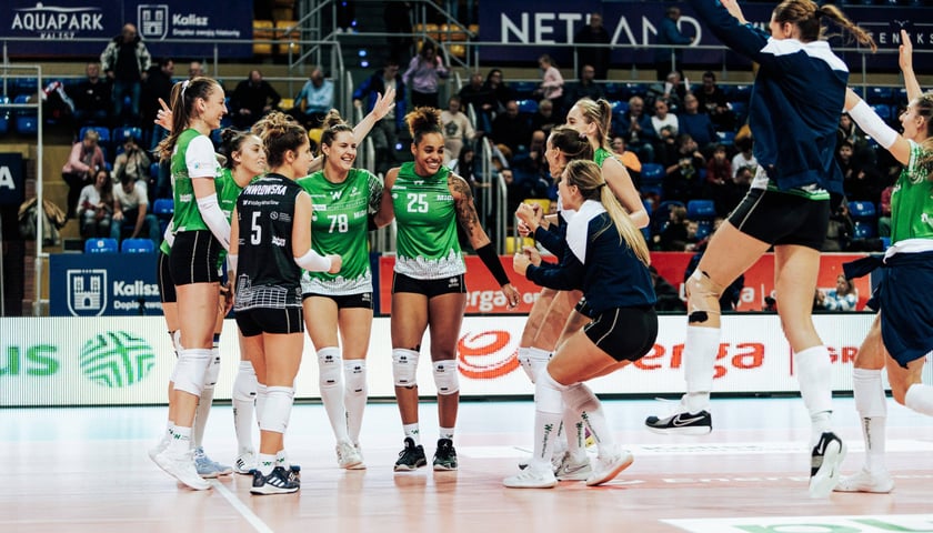 Drużyna #VolleyWrocław wygrała do tej pory połowę z 10 meczów w Tauron Lidze. 