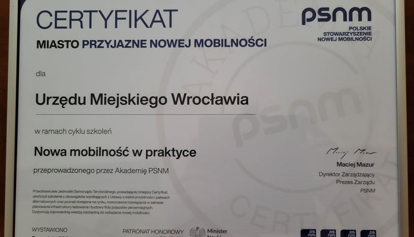 Szkolenie "Nowa mobilność w praktyce"
