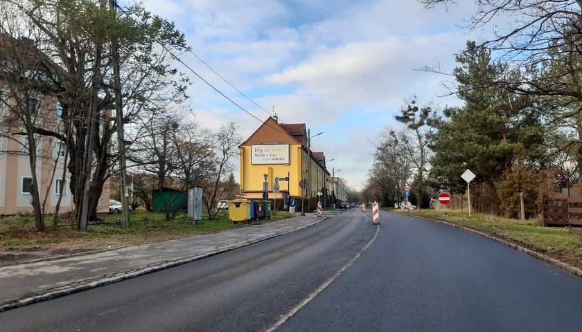 <p>Wyremontowany kawałek Mościciego</p>