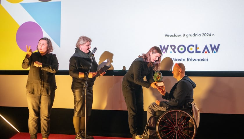 Gala plebiscytu "Wrocław bez Barier" .