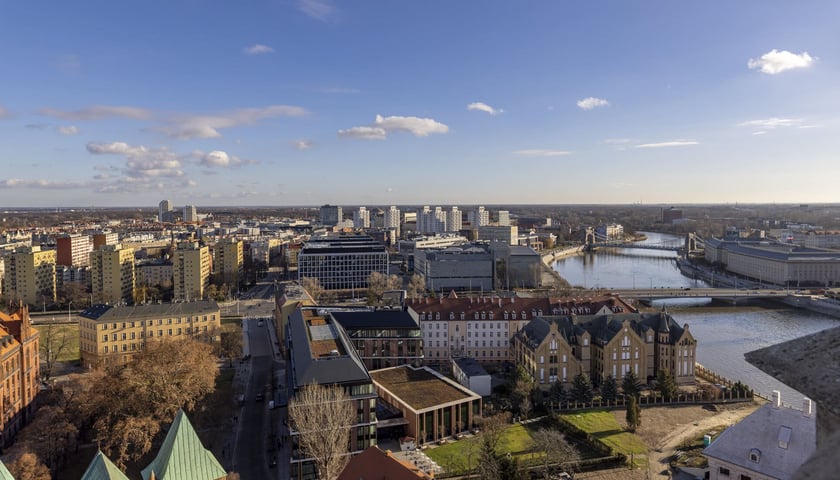 Panorama Wrocławia, zdjęcie ilustracyjne