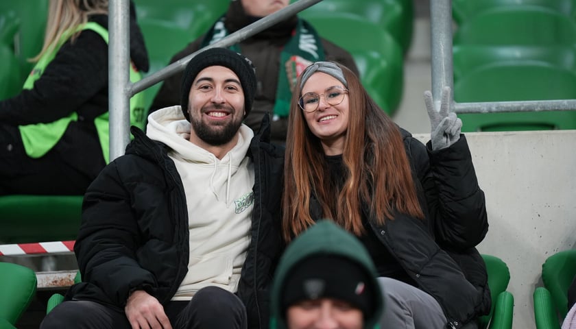 Mecz Śląsk - Radomiak na Tarczyński Arenie