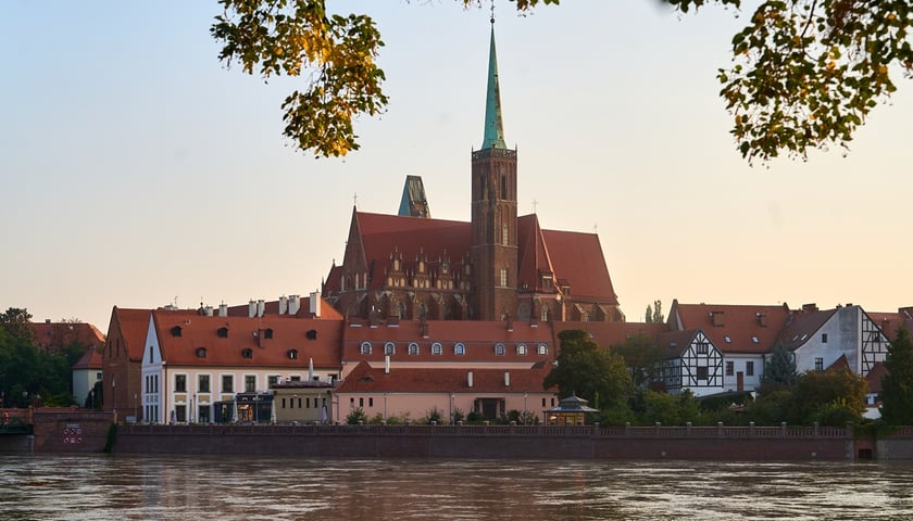 Widok na Ostrów Tumski