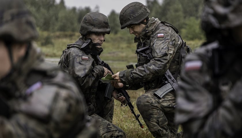 Żołnierze 10. Wrocławskiej Brygady Łączności w akcji