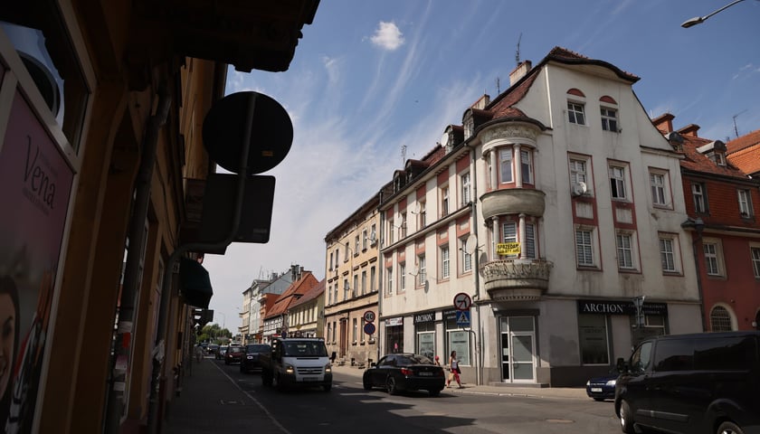 ulica Średzka w Leśnicy, zdjęcie ilustracyjne