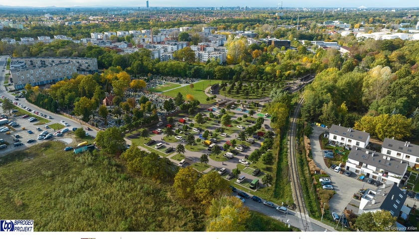 <p>Zakłada się także wybudowanie nowego parkingu typu park and ride, w pobliżu swojczyckiego cmentarza</p>