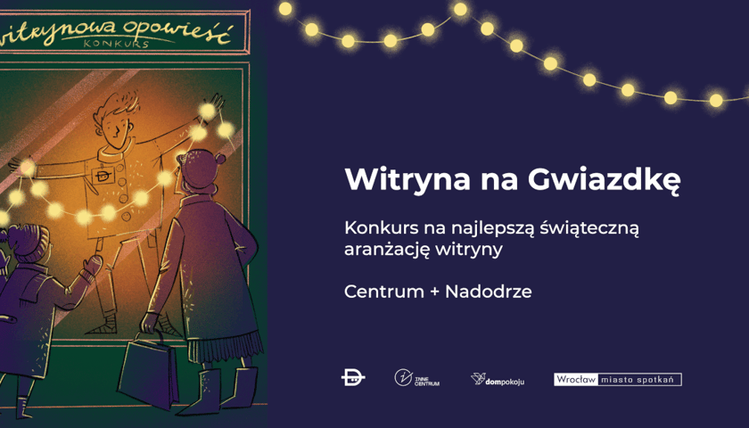 Witryna na gwiazdkę - świąteczny konkurs w projekcie Dobry Widok