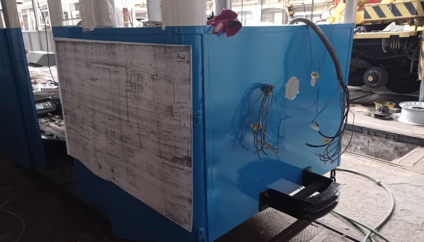 Inwentaryzacja zachowanego okablowania przed odtwarzaniem instalacji elektrycznej (06.02.2024)